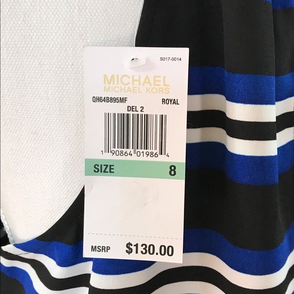 Host Pick 🎉 Michael Kors Halter Striped Chain Top - Picture 6 of 8